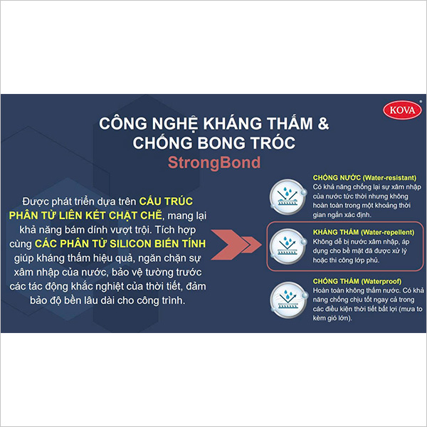 Sơn ngoại thất Kova
